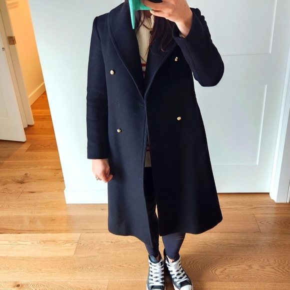 Club monaco cahndisse black coat - Picture 4 of 6